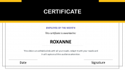 Free - Certificate Template PPT Free and Google Slides Presentation